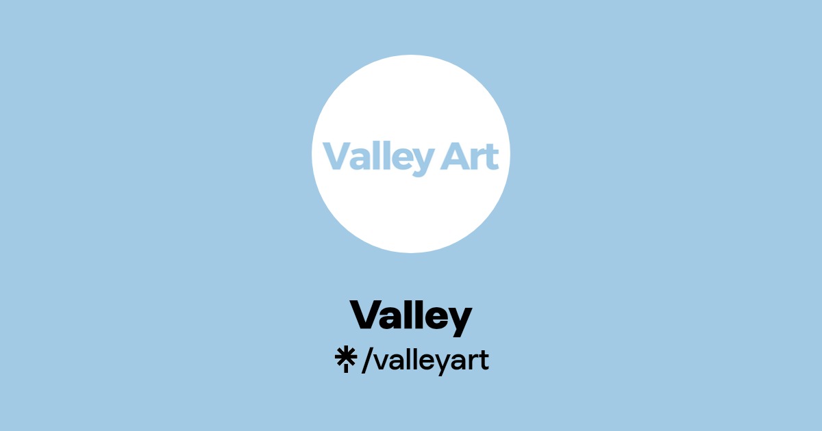 Valley Art Instagram, TikTok Linktree