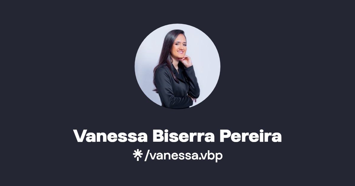 Vanessa Pereira Instagram Linktree