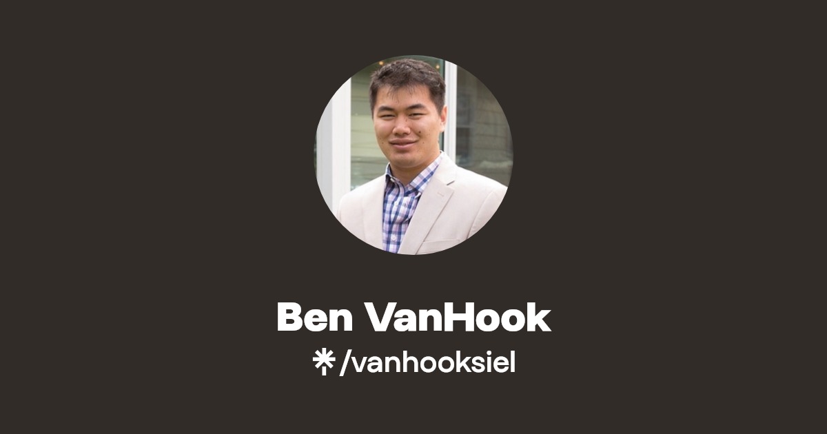 Ben VanHook Instagram, Facebook Linktree