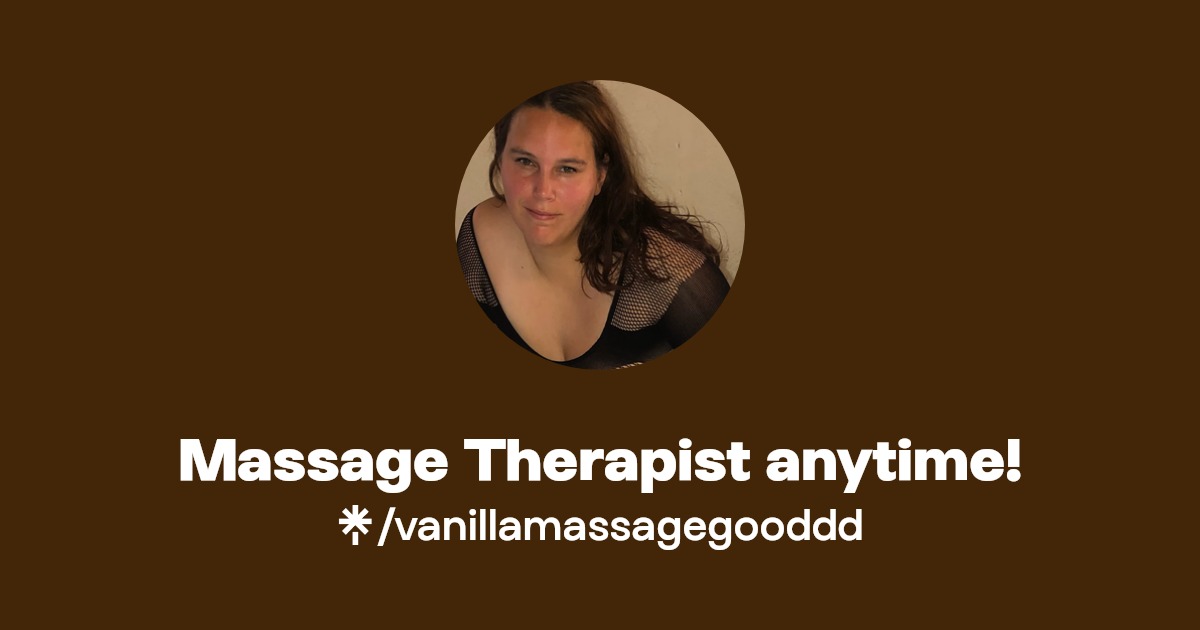 Massage Therapist anytime! - Find Massage Therapist anytime! Onlyfans
