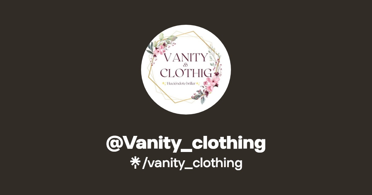 Vanity_clothing Linktree