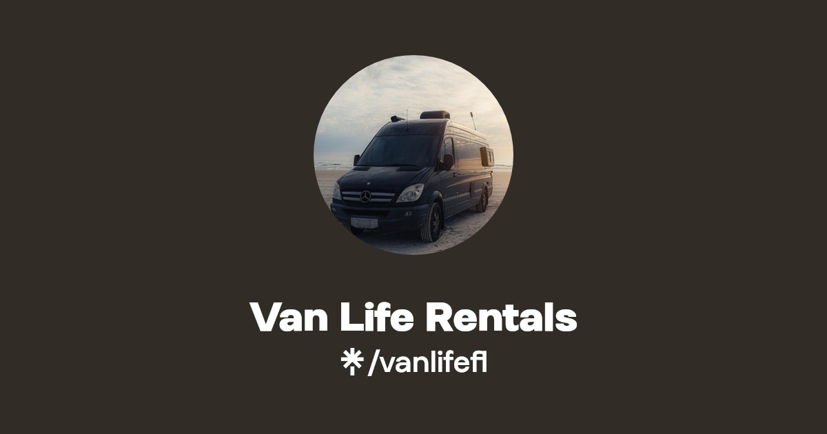 Van Life Rentals Linktree