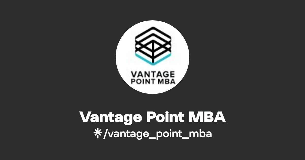 Vantage Point MBA Instagram Linktree
