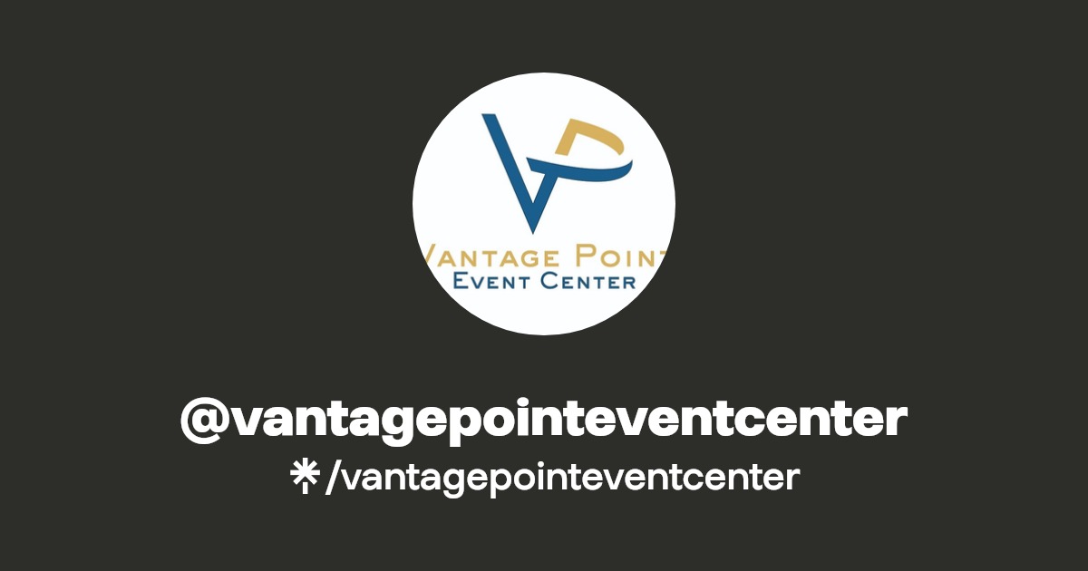 vantagepointeventcenter's link in bio Linktree