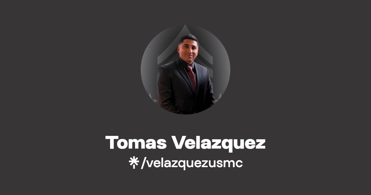 Tomas Velazquez Instagram Linktree