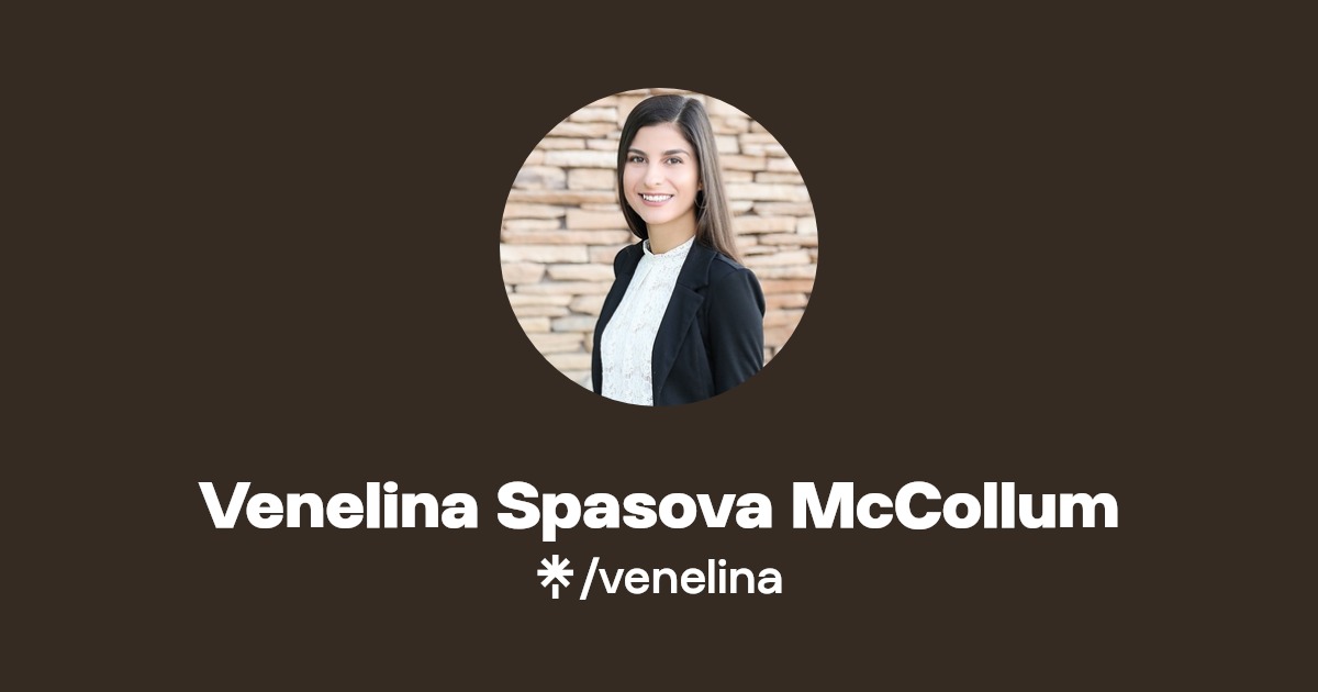 Venelina McCollum, REALTOR® Instagram, Facebook, TikTok Linktree