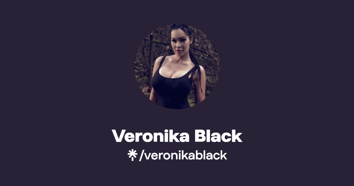 Veronika Black - Find Veronika Black Onlyfans - Linktree