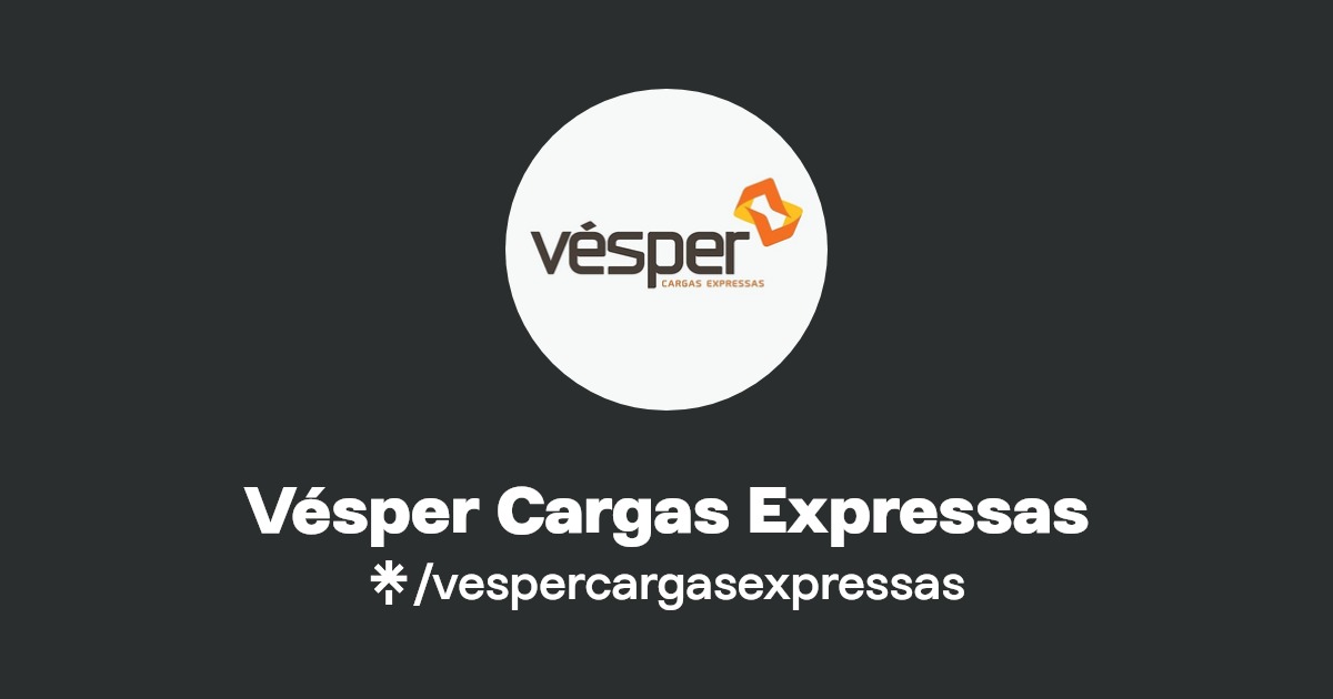 Vésper Cargas Expressas Instagram, Facebook Linktree
