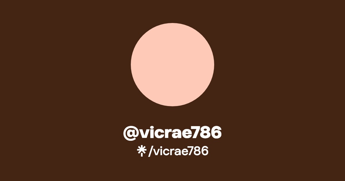 vicrae786 - Find @vicrae786 Onlyfans - Linktree