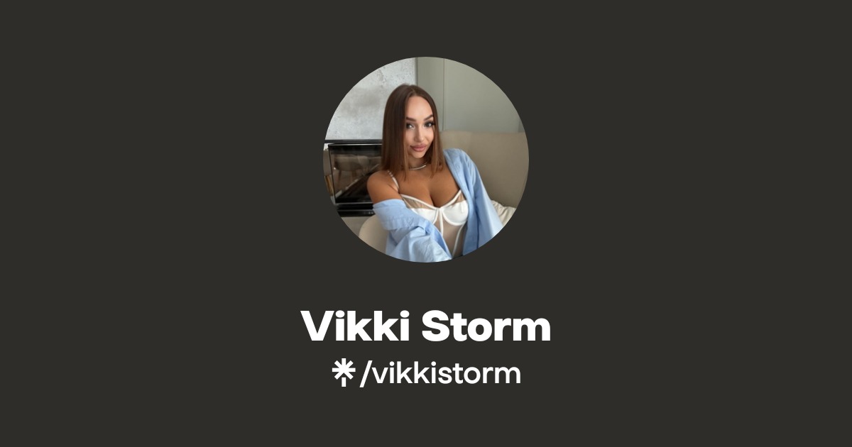 Vikki Storm - Find Vikki Storm Onlyfans - Linktree