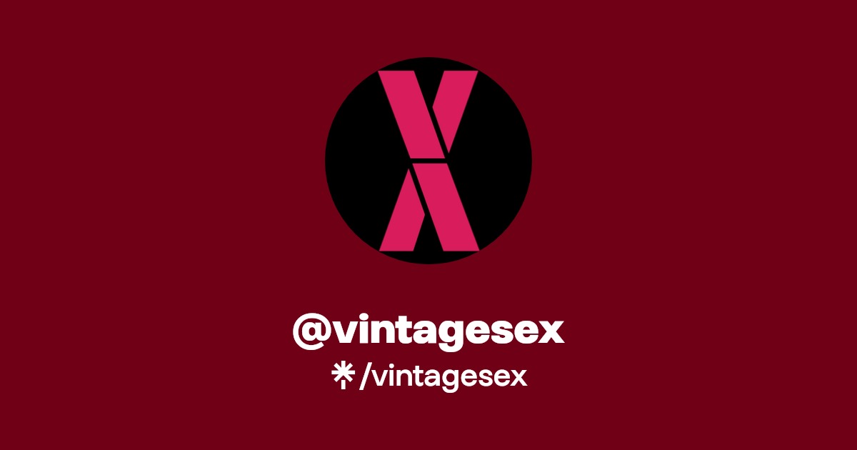 vintagesex | Facebook | Linktree