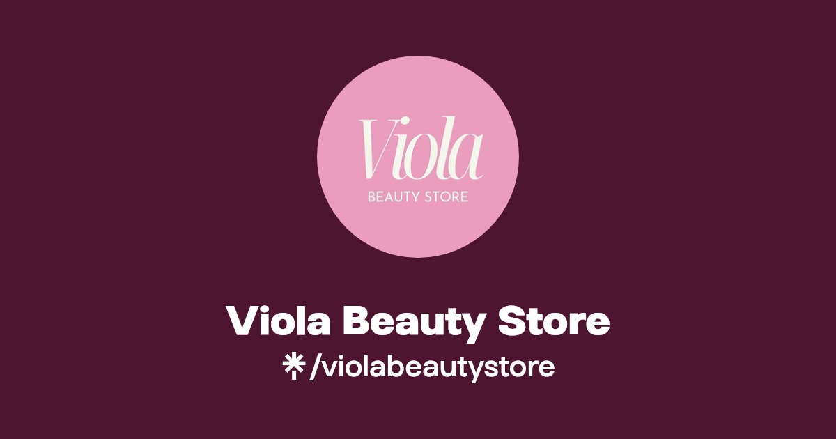 Viola Beauty Store Linktree