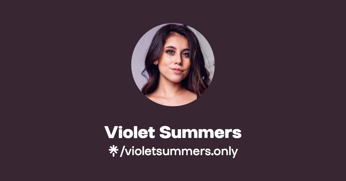 Violet Summers Linktree