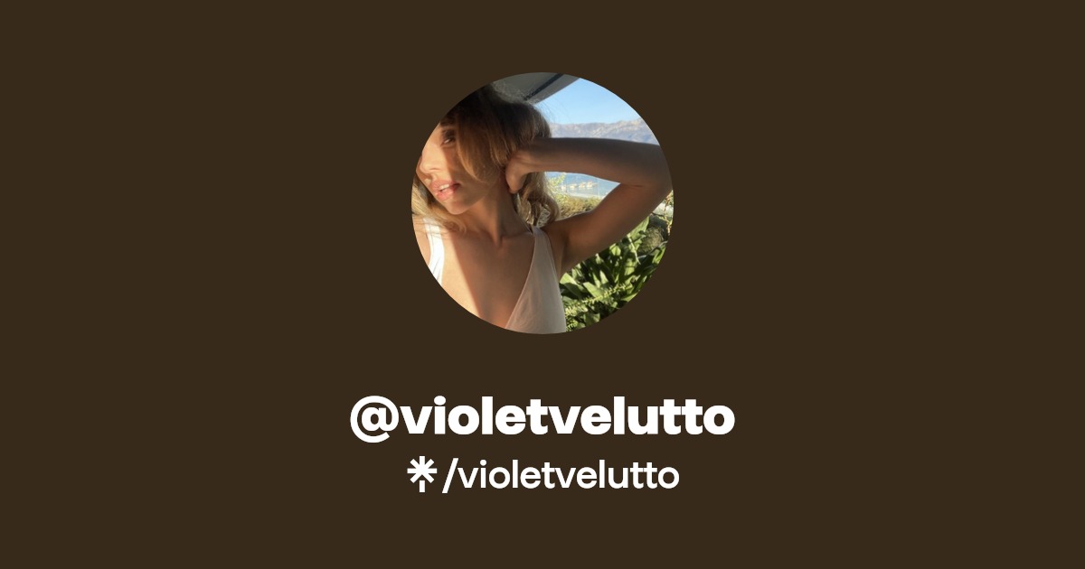 violetvelutto - Find @violetvelutto Onlyfans - Linktree