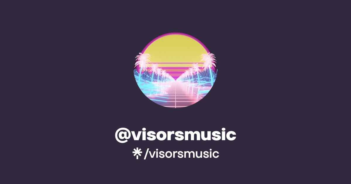 visorsmusic Instagram, TikTok Linktree