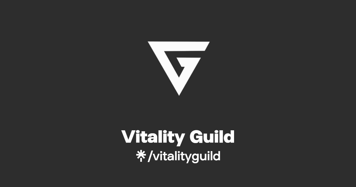 Vitality Guild Instagram, TikTok Linktree
