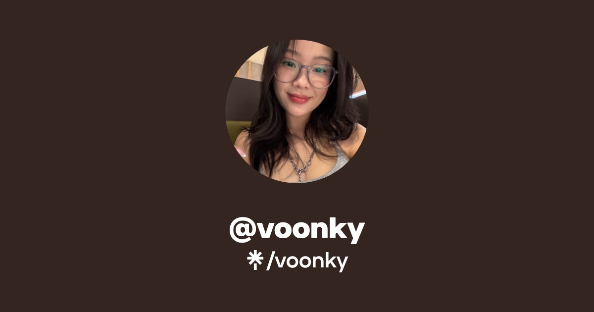 voonky | Twitter, Instagram, TikTok, Twitch | Linktree