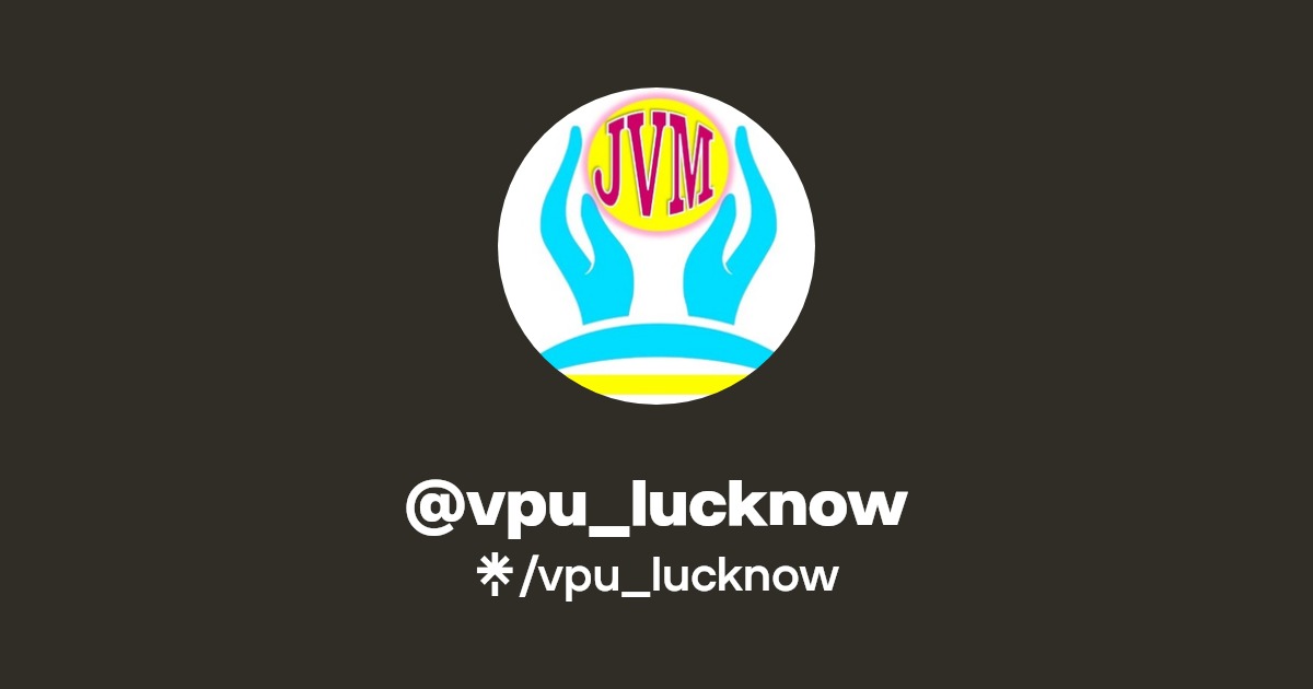 vpu_lucknow Twitter Linktree