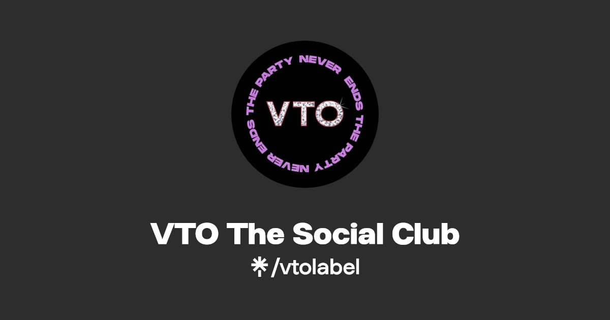 VTO The Social Club TikTok Linktree