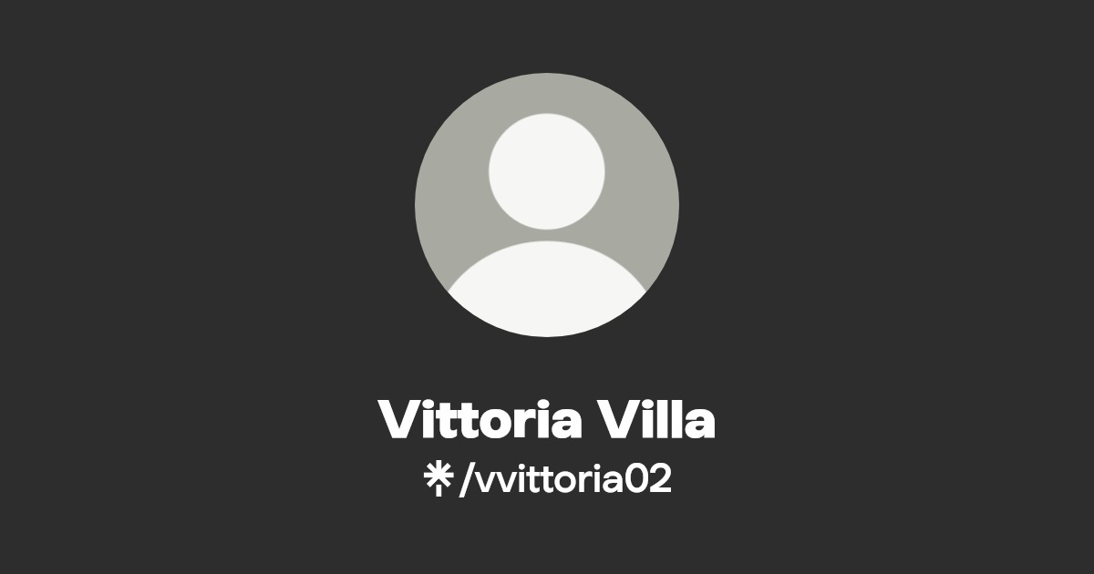Vittoria Villa | Linktree
