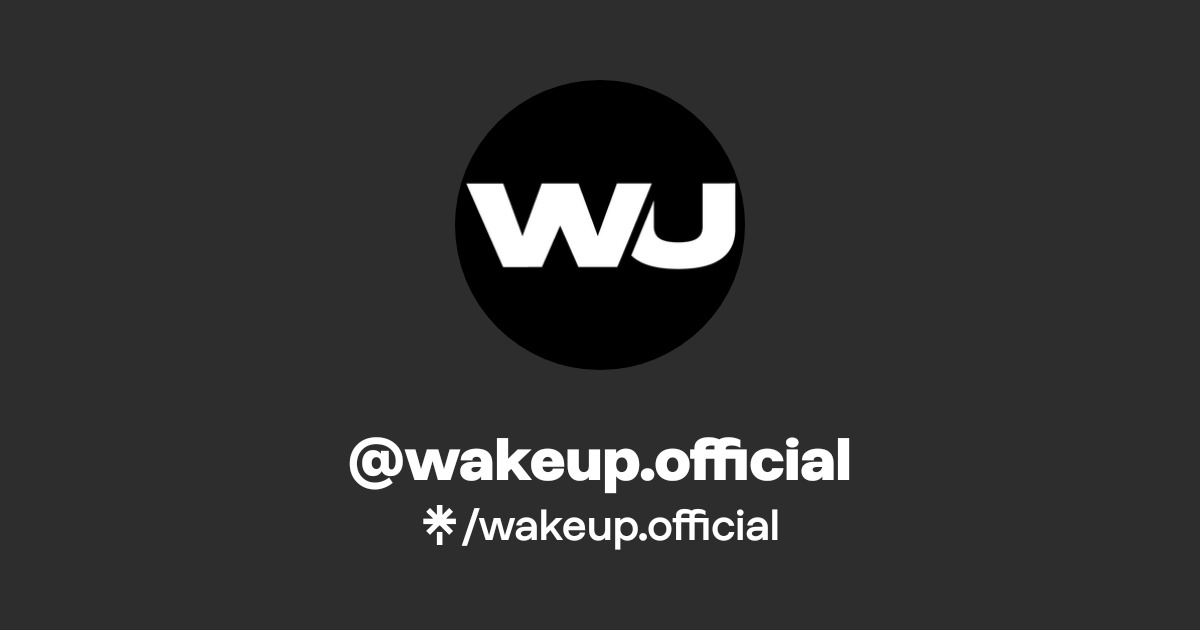 wakeup.official | Instagram, TikTok | Linktree