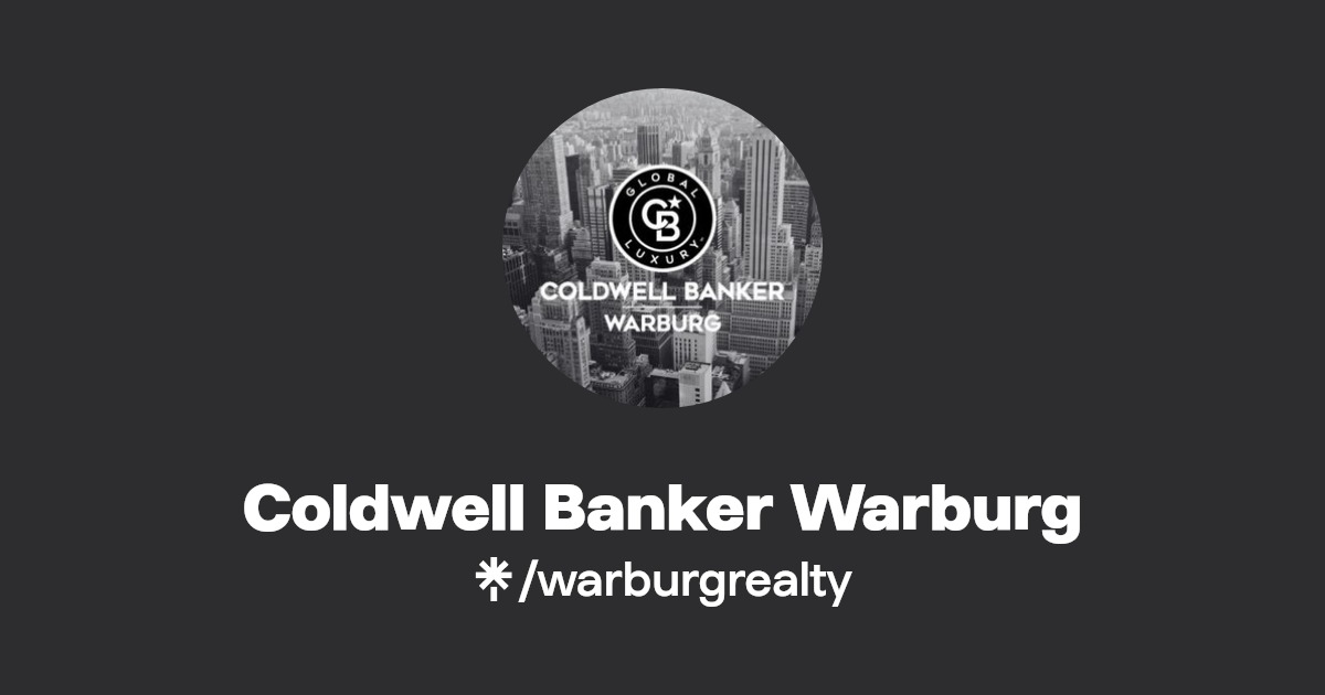 Coldwell Banker Warburg Instagram, Facebook, TikTok Linktree