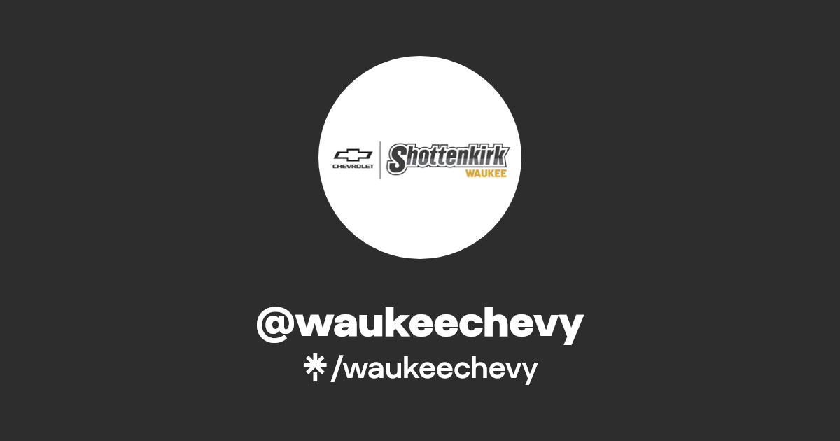 waukeechevy Instagram, Facebook, TikTok Linktree