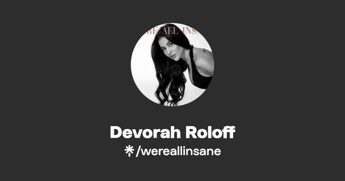 Devorah Roloff Instagram Linktree