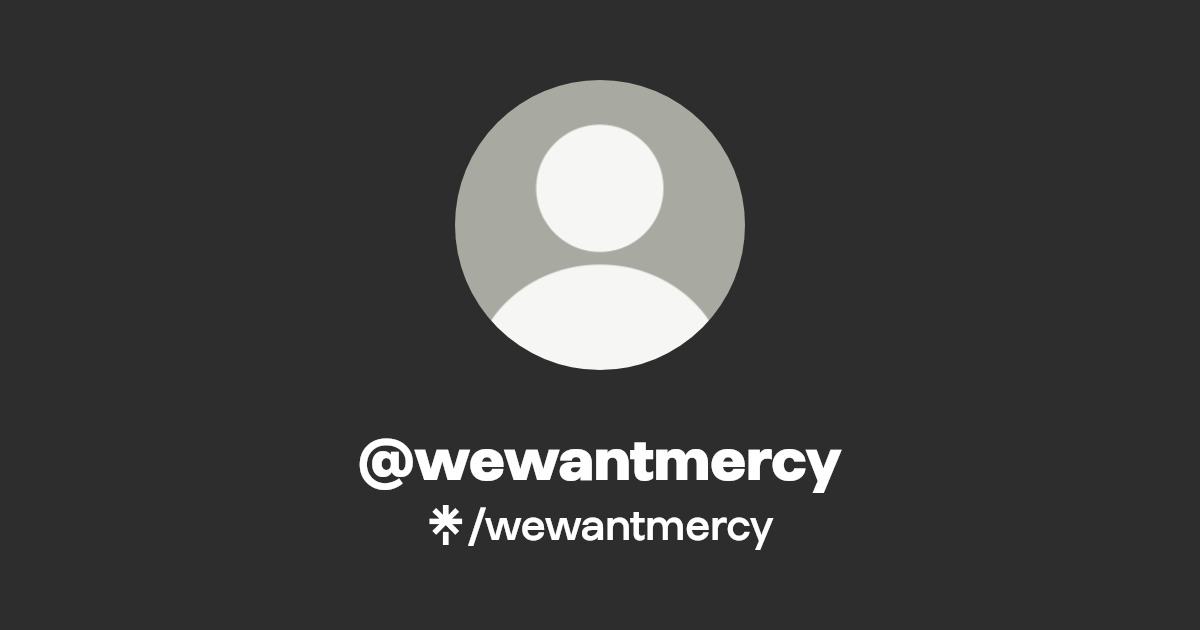 wewantmercy - Find @wewantmercy Onlyfans - Linktree