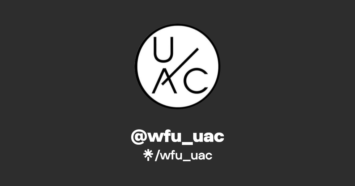 wfu_uac Linktree