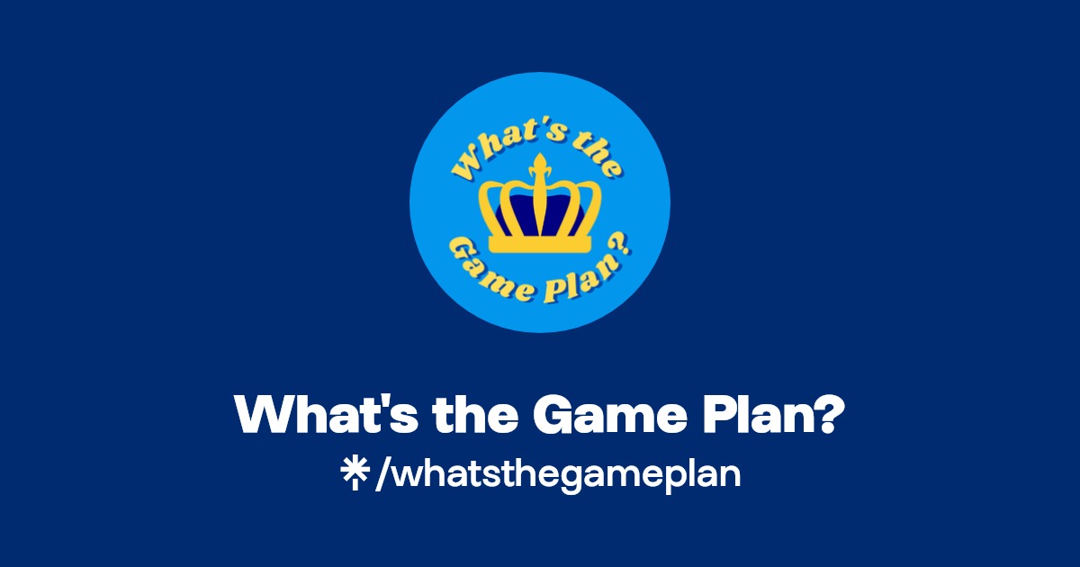 What's the Game Plan? Linktree