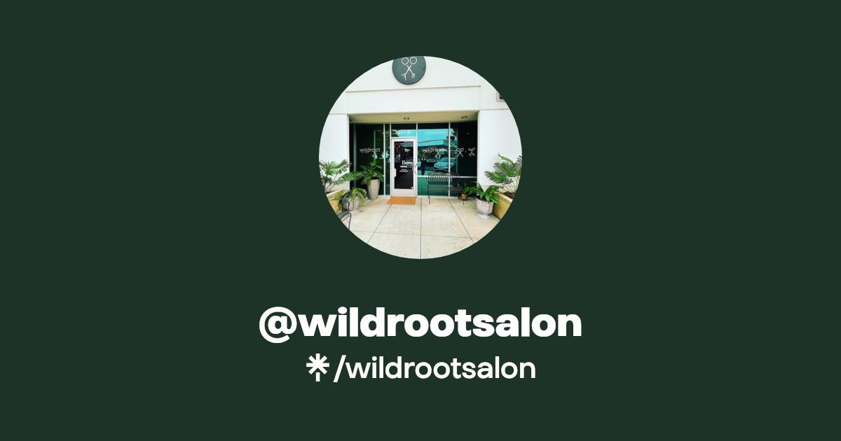 wildrootsalon Instagram Linktree