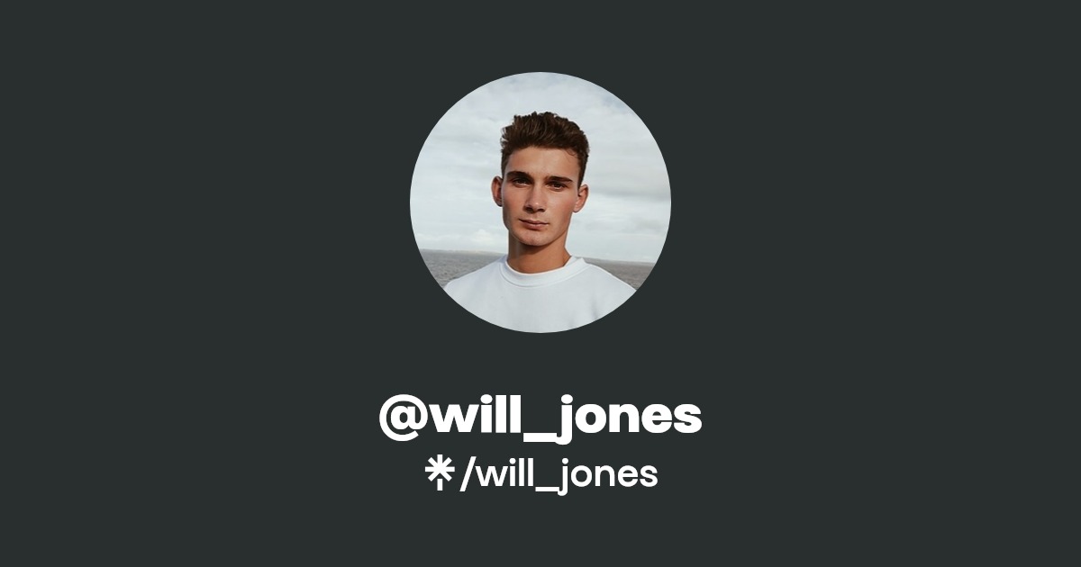 will_jones | Instagram | Linktree