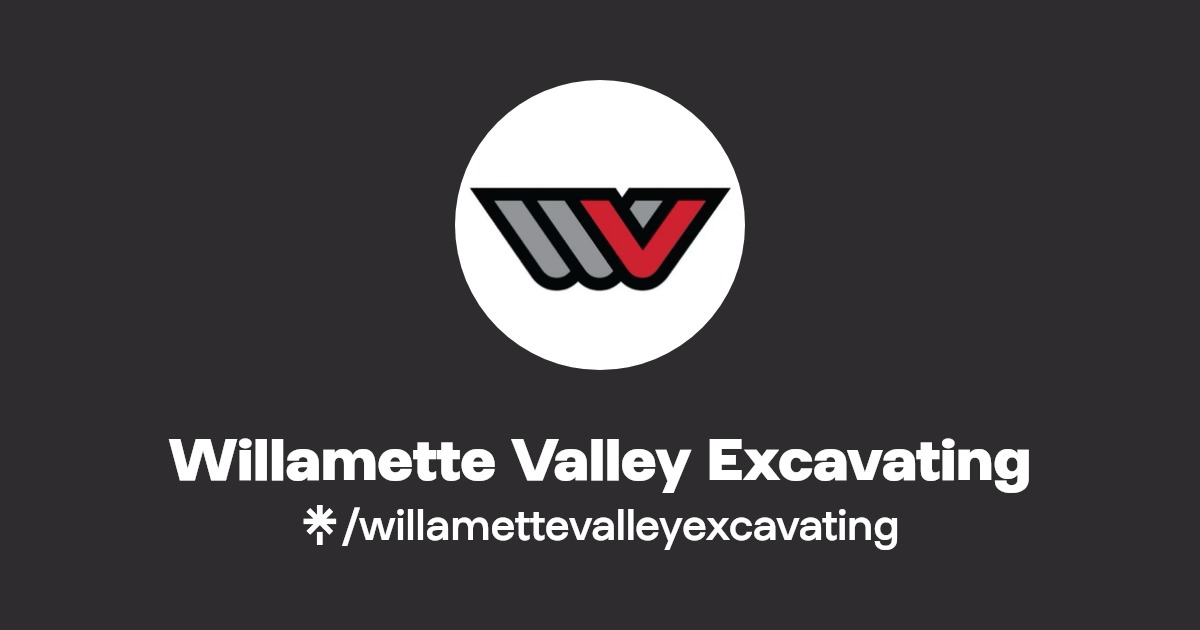 Willamette Valley Excavating Instagram, Facebook Linktree
