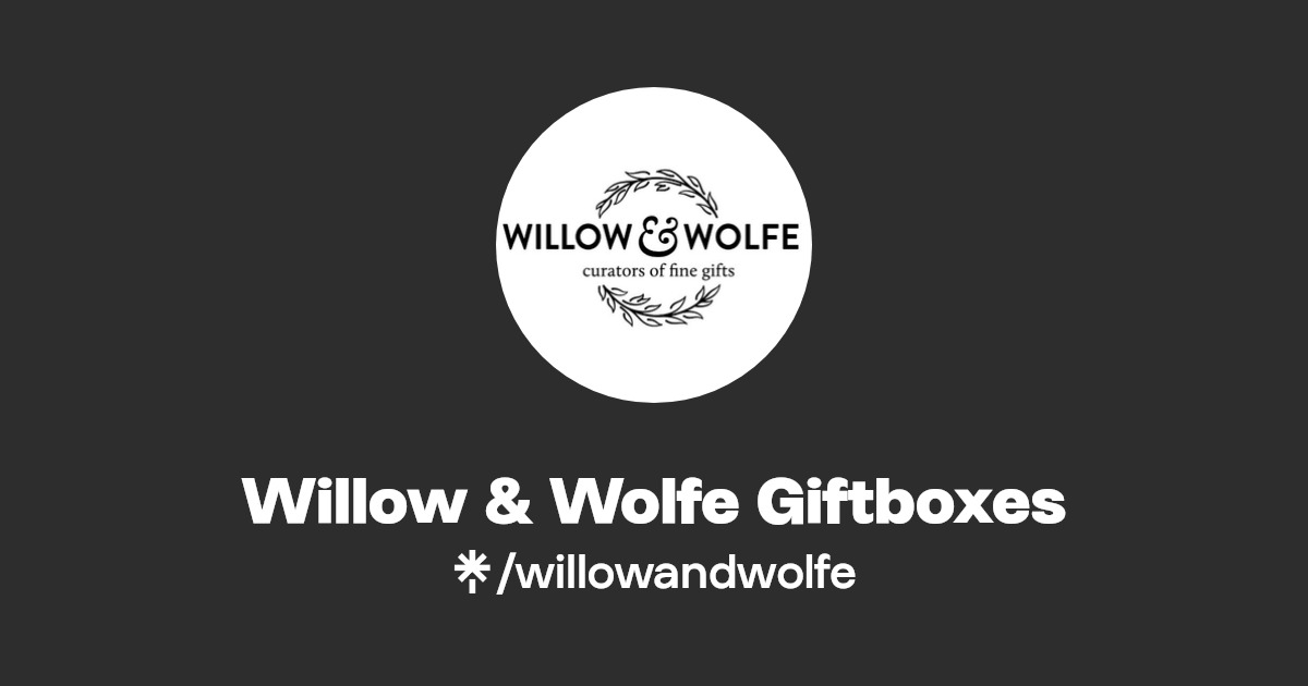 Willow & Wolfe Giftboxes | Instagram, Facebook | Linktree