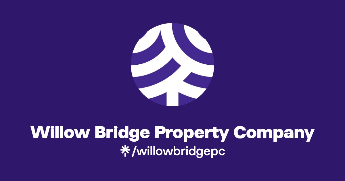 Willow Bridge Property Company Instagram, Facebook Linktree