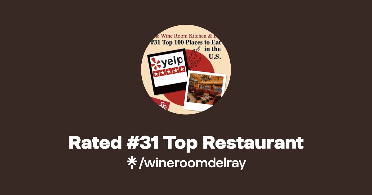 The Wine Room Kitchen & Bar Delray Beach Linktree