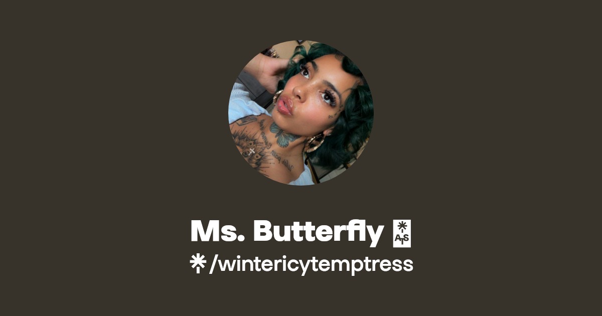 Ms. Butterfly 🦋 | TikTok | Linktree