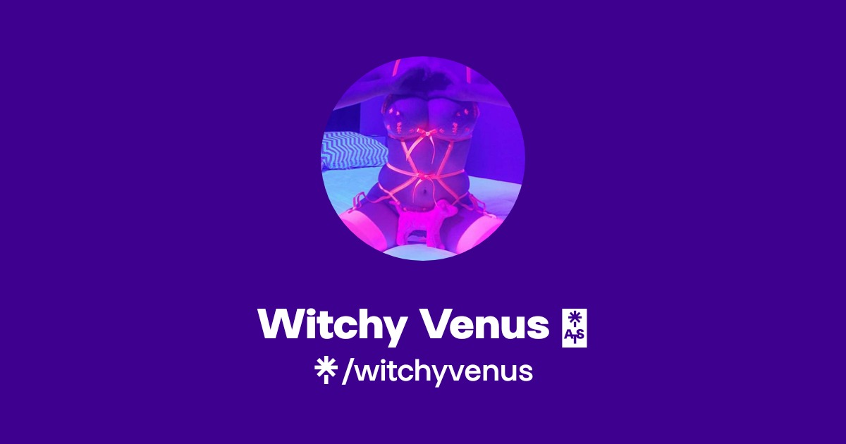 Witchy Venus 🖤 - Find Witchy Venus 🖤 Onlyfans - Linktree
