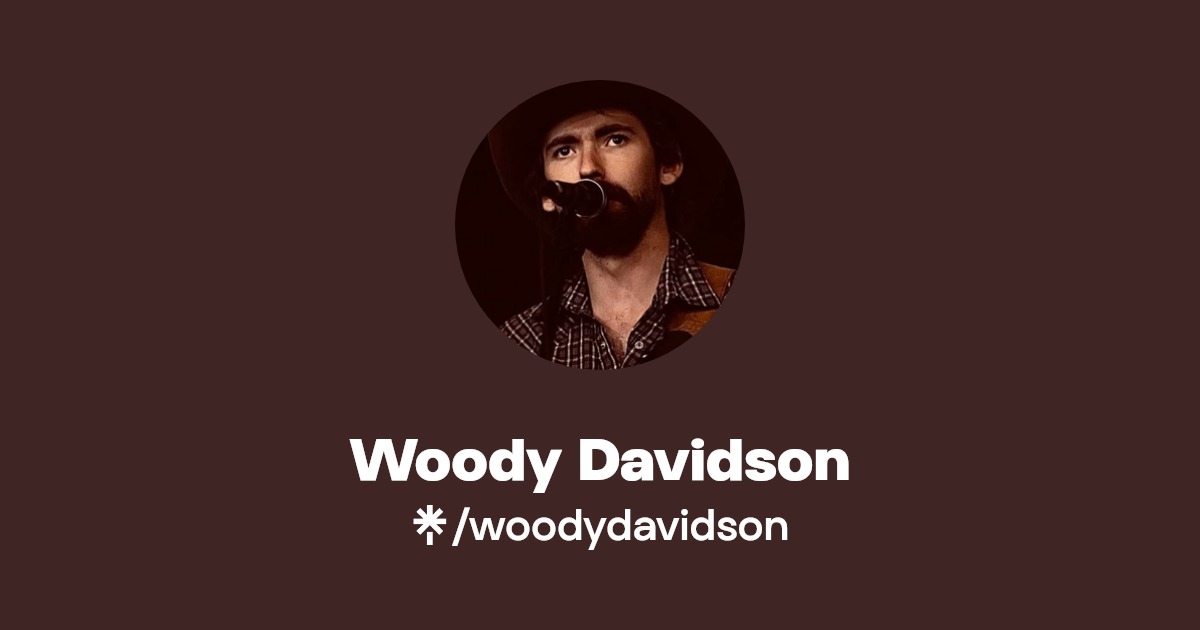 Woody Davidson Instagram Linktree