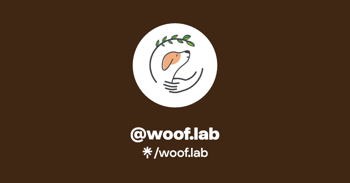 woof.lab Instagram Linktree