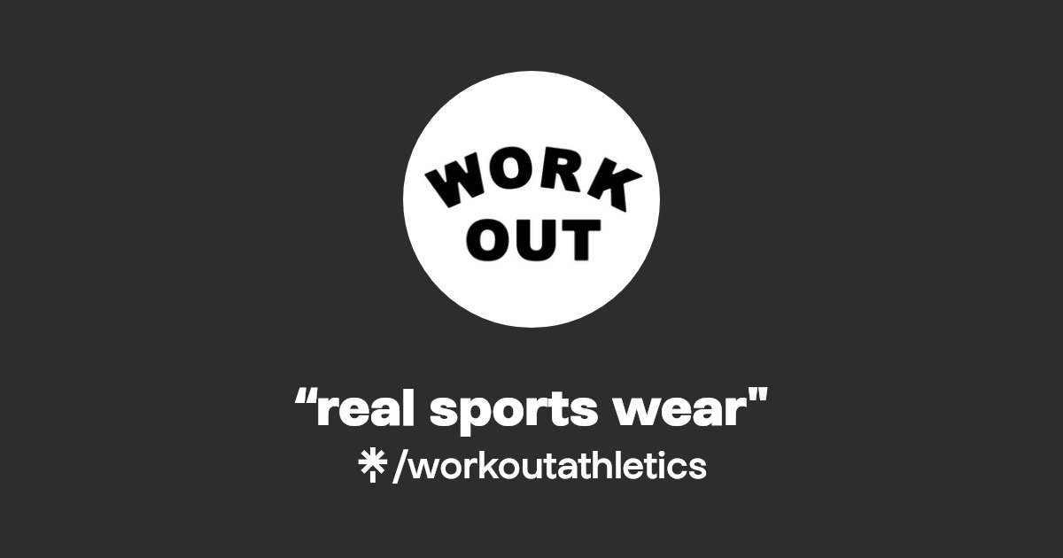 “real sports wear" Instagram Linktree