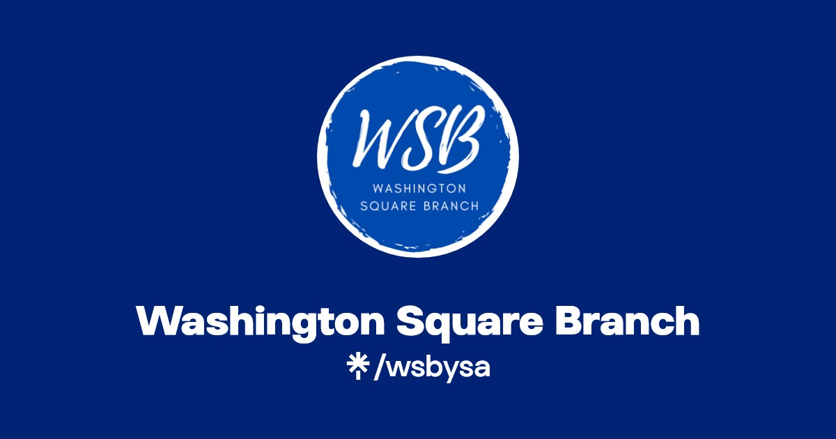 Washington Square Branch Facebook Linktree