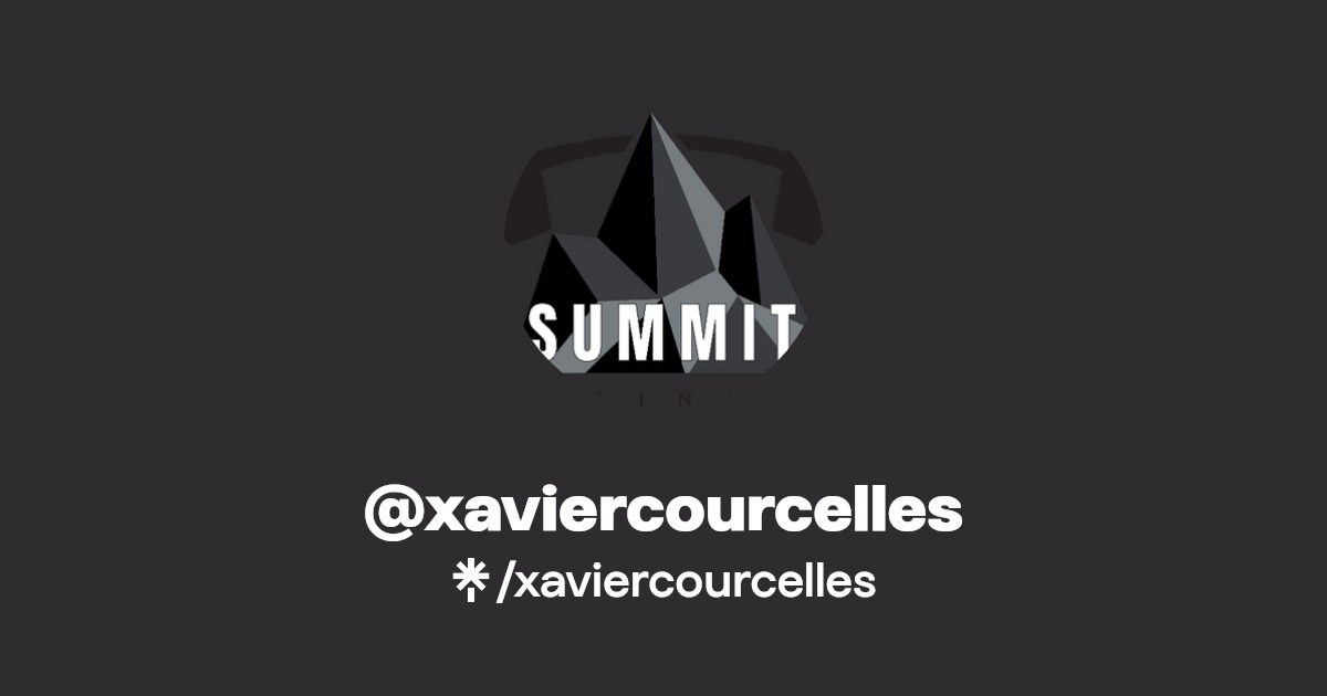 xaviercourcelles Instagram, TikTok Linktree