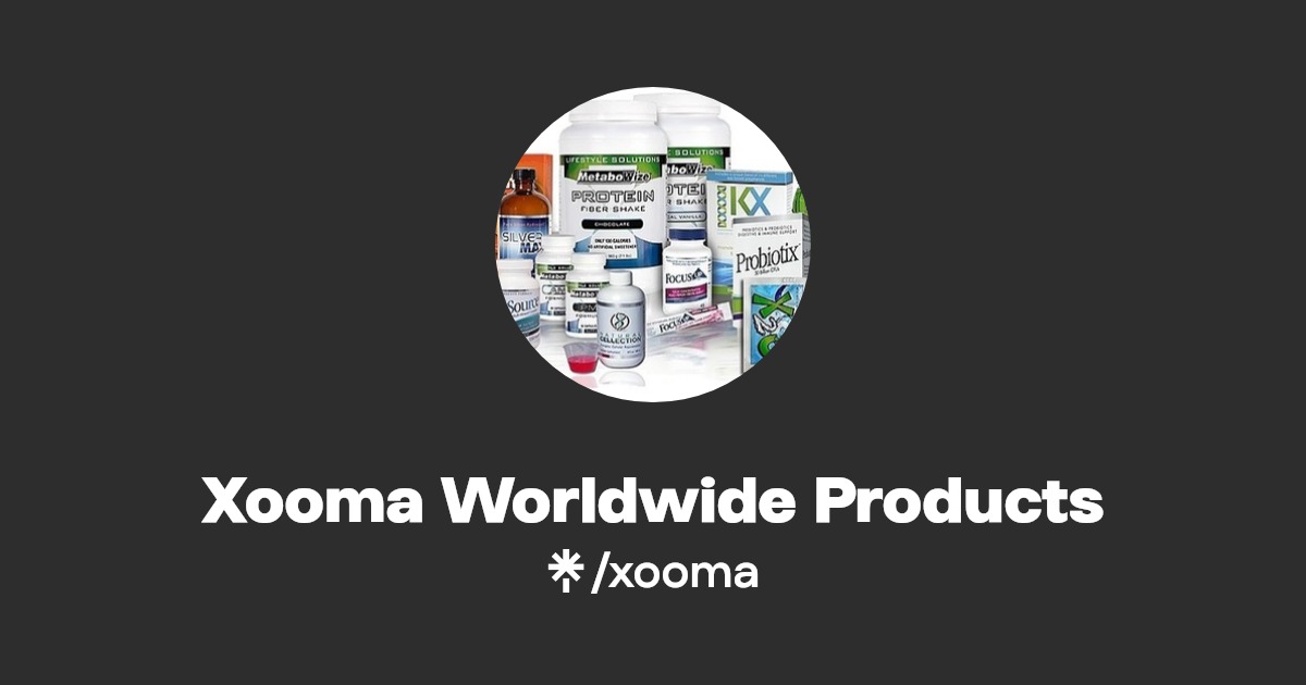 Xooma Worldwide Products Linktree