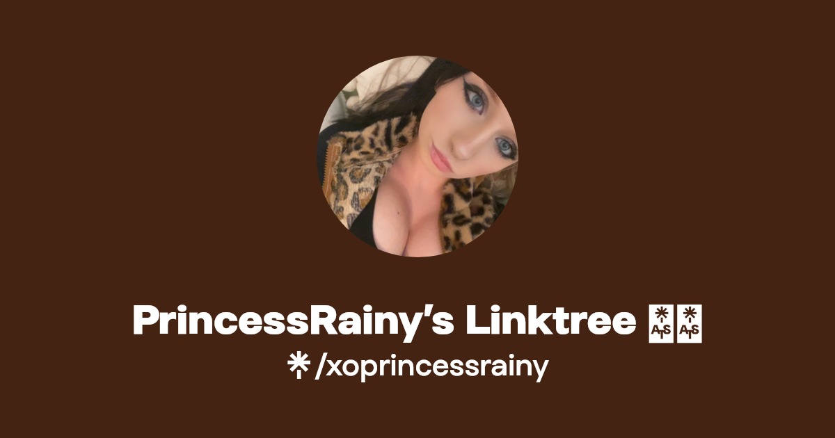 PrincessRainy’s Linktree 🖤🎀 - Find PrincessRainy’s Linktree 🖤🎀 Onlyfans