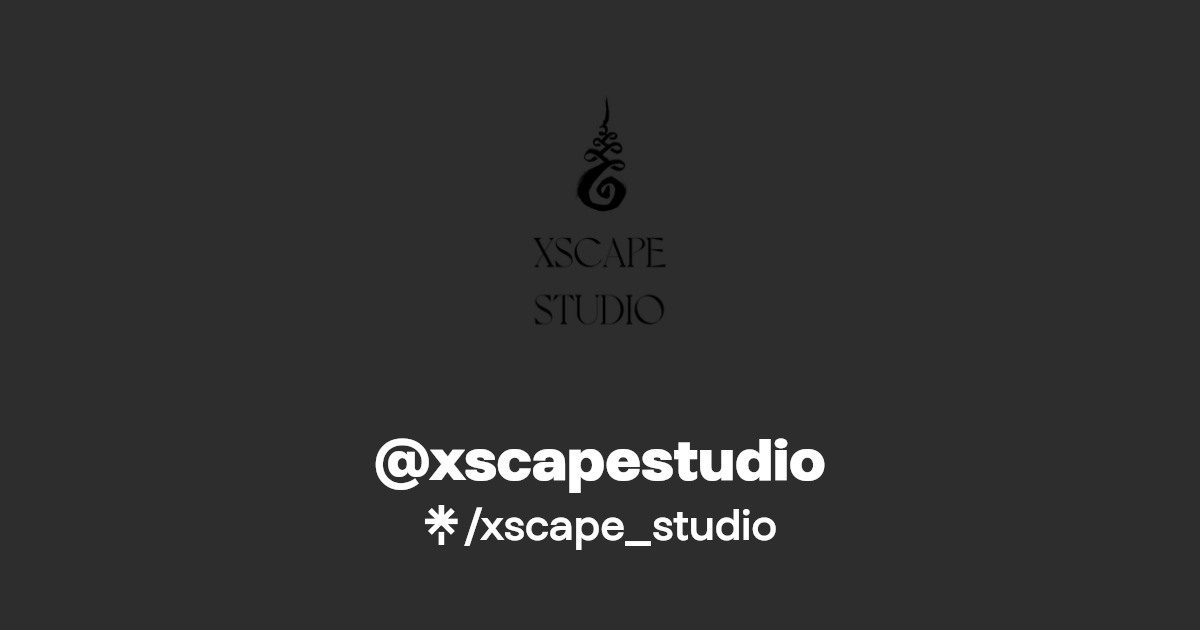 xscapestudio Linktree