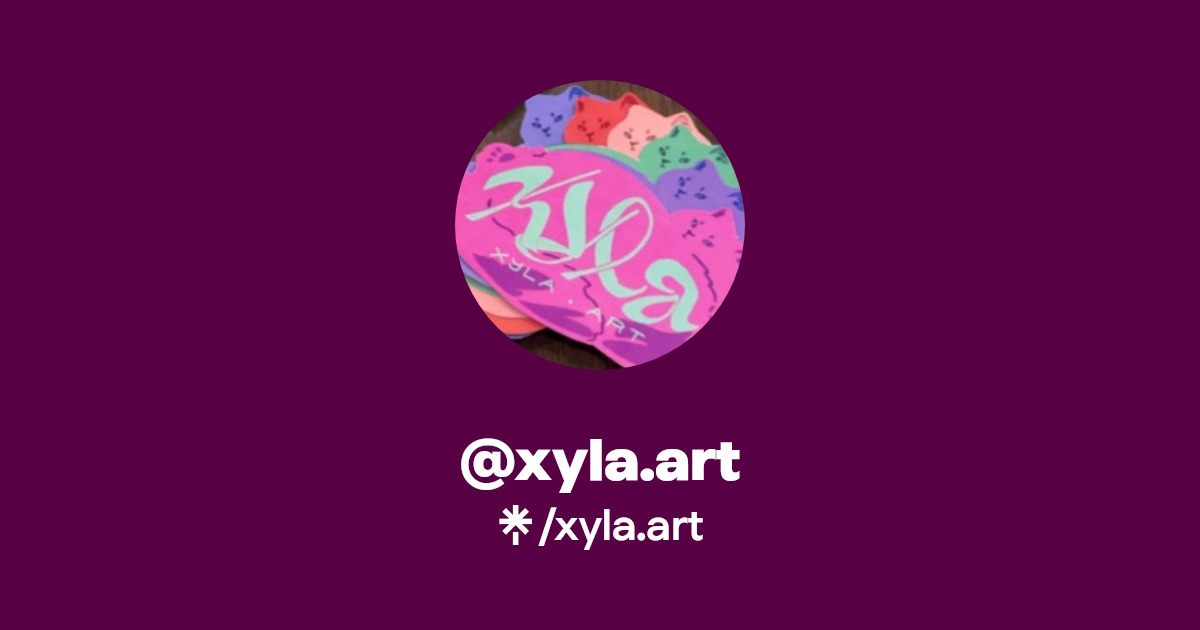 xyla.art TikTok Linktree