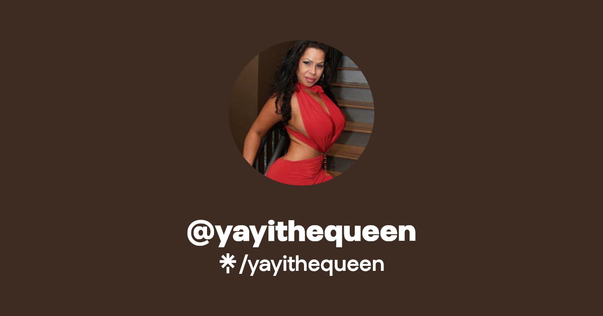Ruff Ryder Queen Yayi the Queen | Linktree