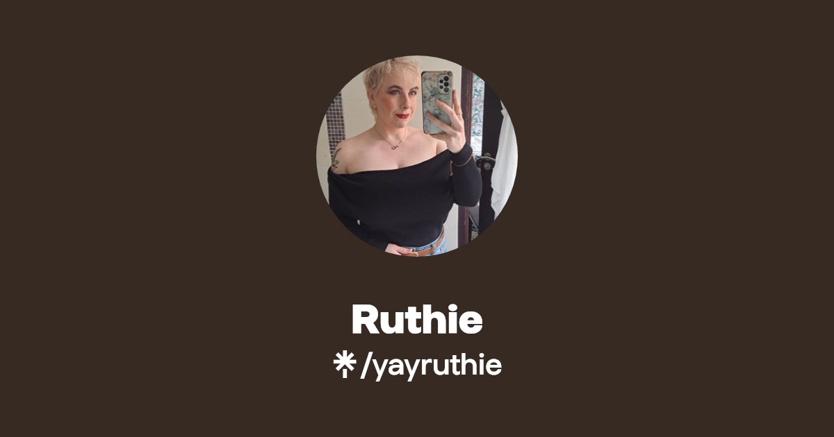 Ruthie - Find Ruthie Onlyfans - Linktree